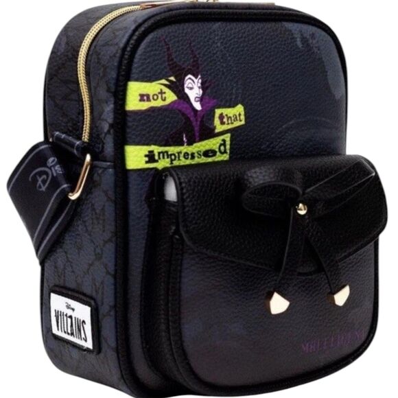 Disney Park WondaPop Maleficent  Crossbody Bag Black Villains Evil Queen New main image 4
